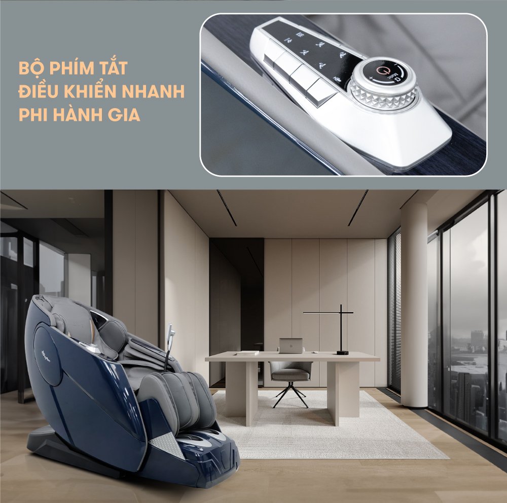 ghế massage elip o7 new mang đến trải nghiệm bất tận