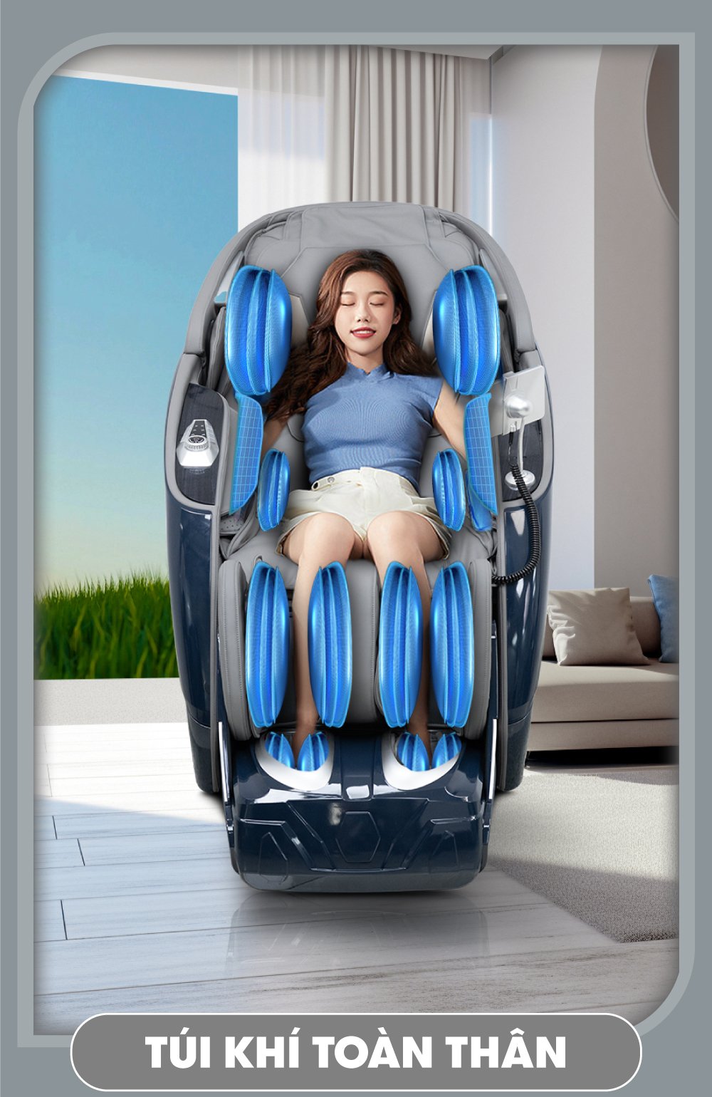 ghế massage elip o7 new cực thư giãn