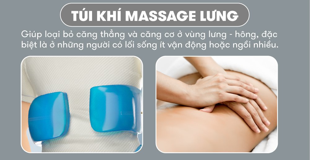 ghế massage elip o7 new giúp loại bỏ căng thẳng