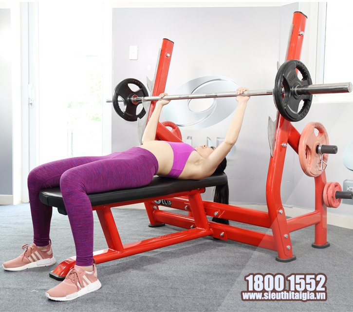 Ghế đẩy ngực ngang Elip AC014