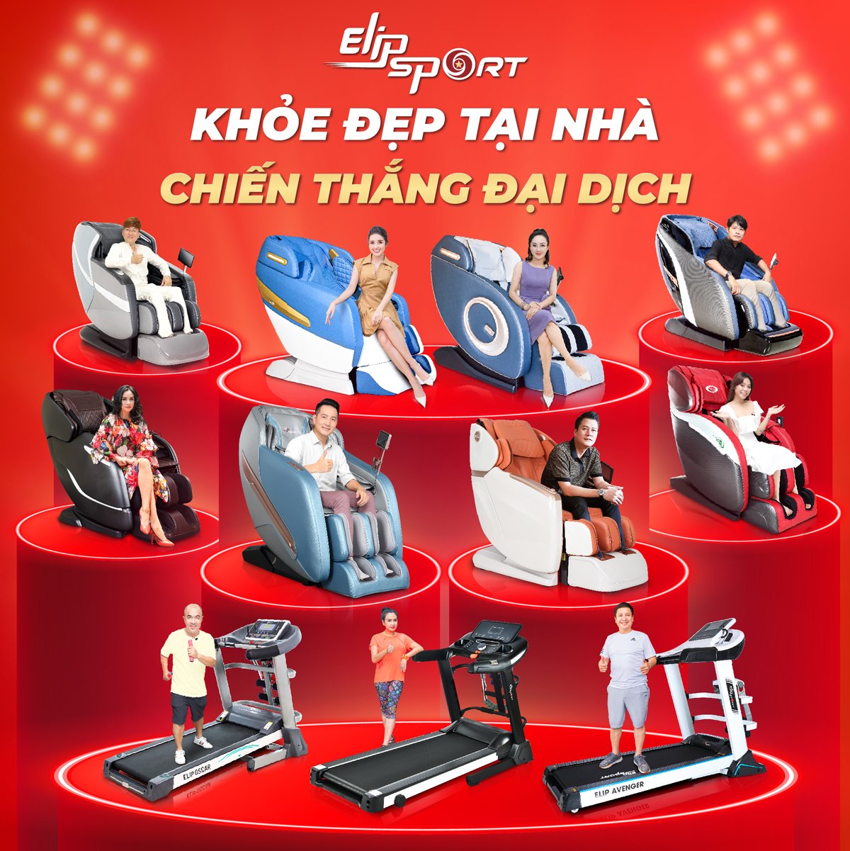 Xe đạp tập ELIP Everest