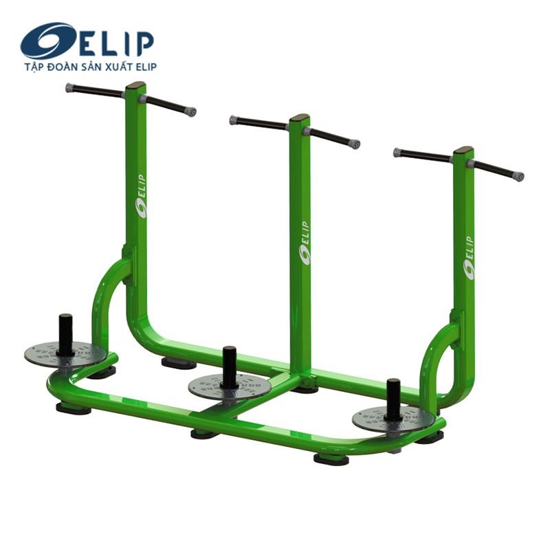 Dụng cụ tập xoay eo Elip 3 đĩa E3000 8 Dụng cụ tập xoay eo công viên ELIP 3 đĩa E3000