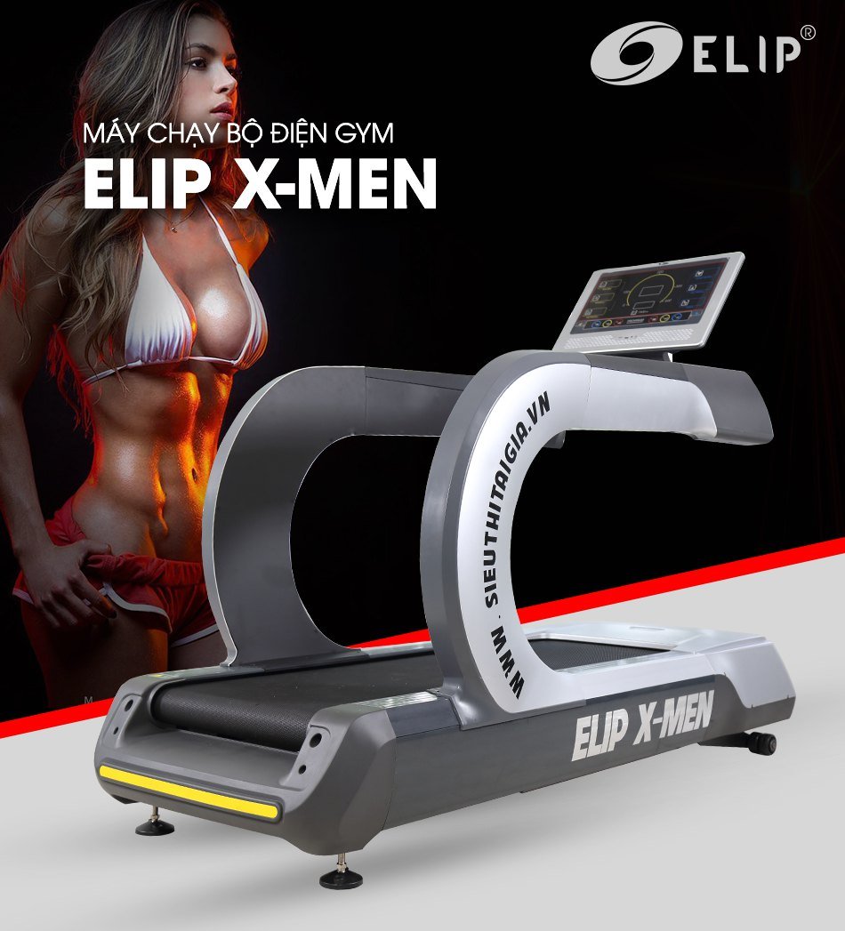 Máy chạy bộ điện Gym Elip X-Men