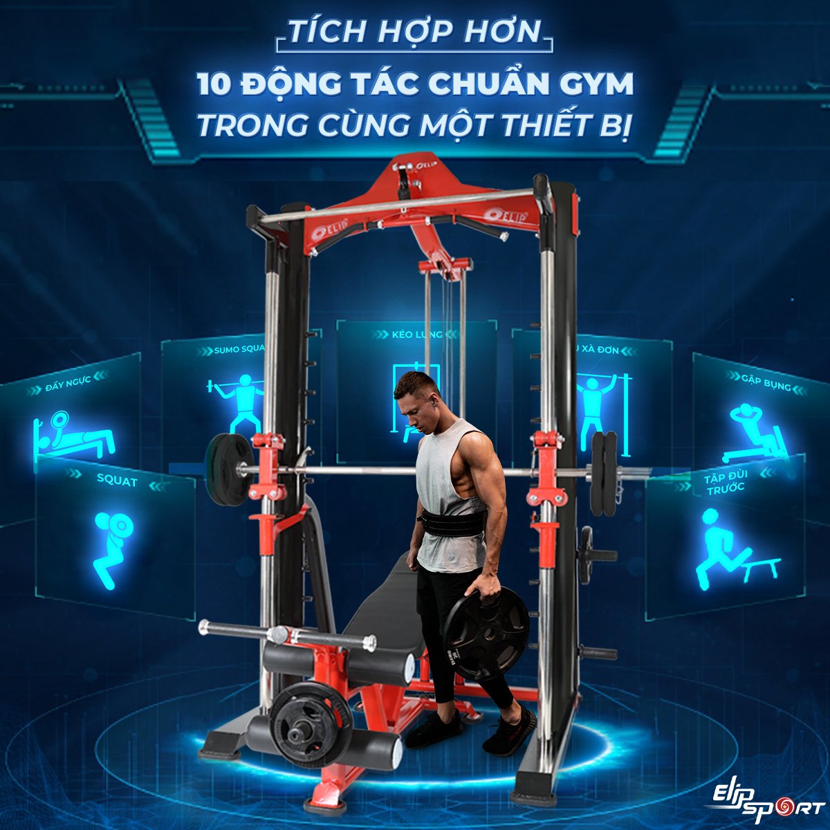 Máy tập tạ đa năng Elip iRon 10 (Quà 1) 10 may-tap-ta-da-nang-elip-iron-10-2