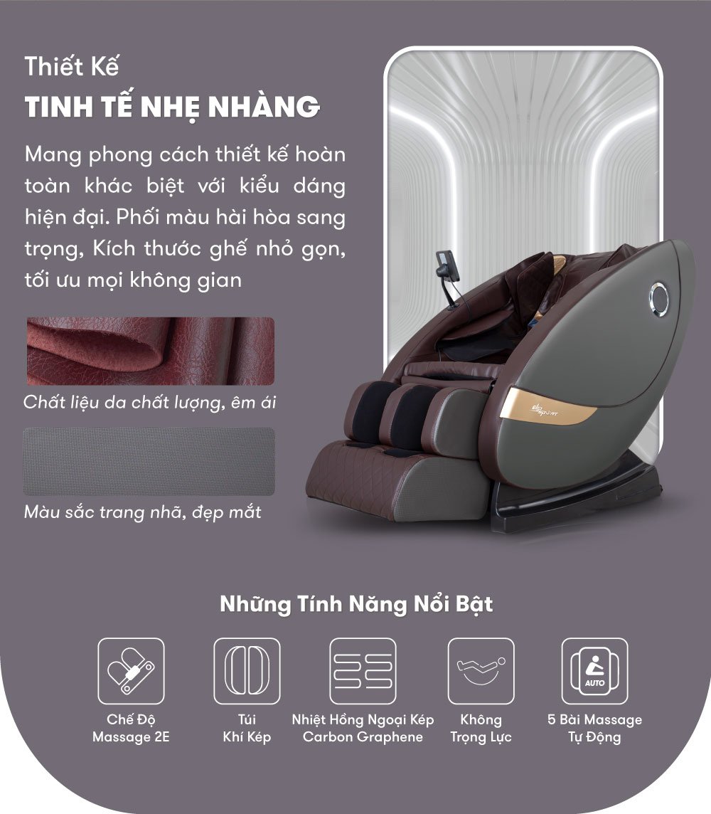 ghế massage elip galile 