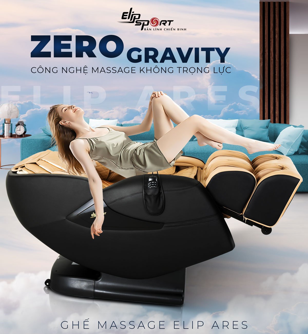 Ghe massage elip ares 5