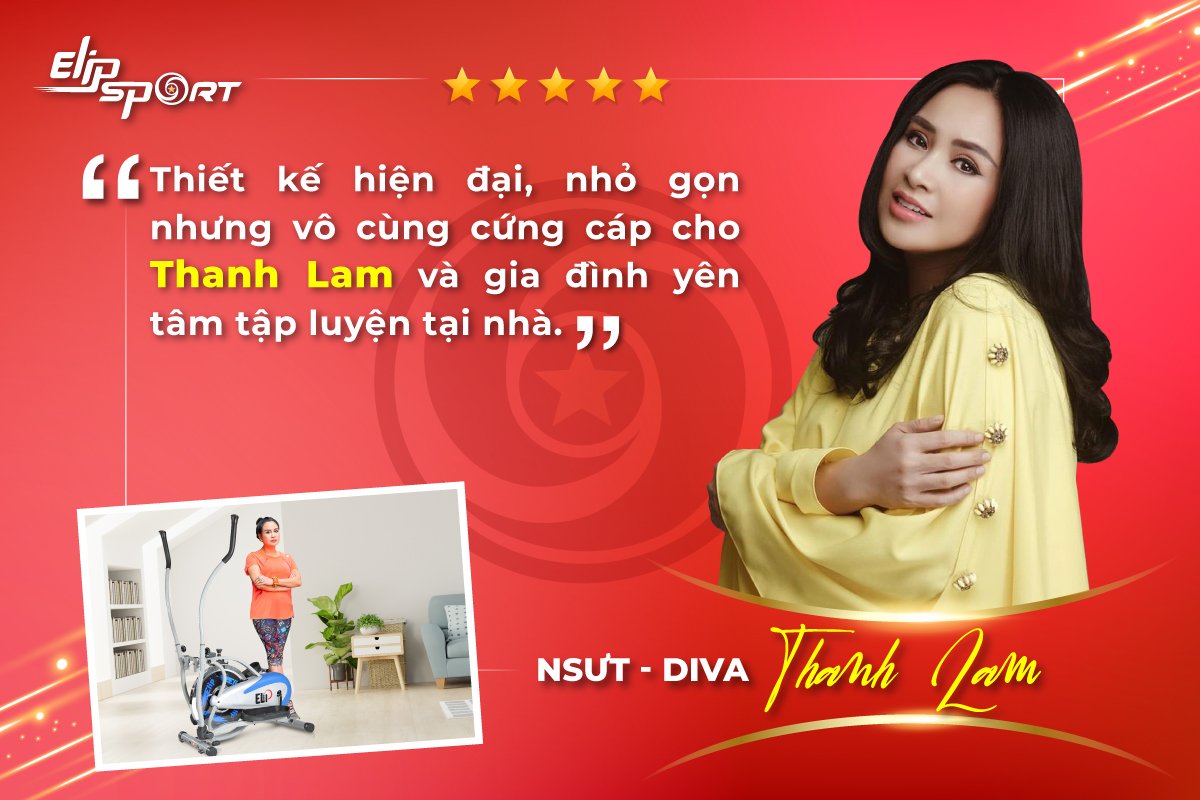 Xe đạp tập tổng hợp ELIP Ver1 (Thanh Lý)