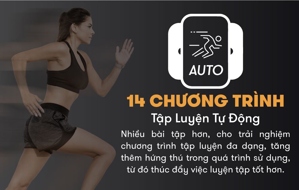 Máy chạy bộ ELIP Oscar - Black 52 Oscar Black 11