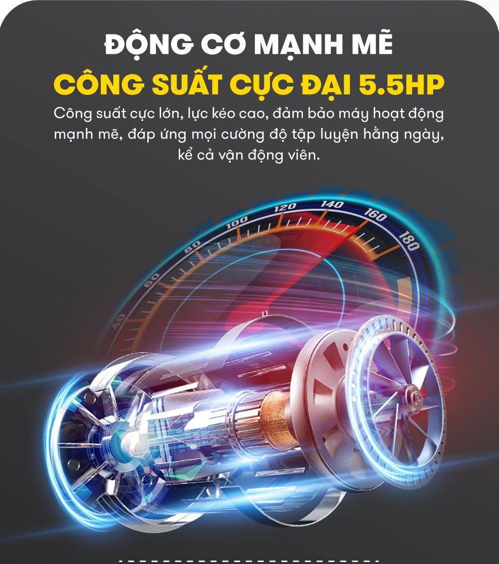 Máy chạy bộ ELIP Prime 12 Prime 3