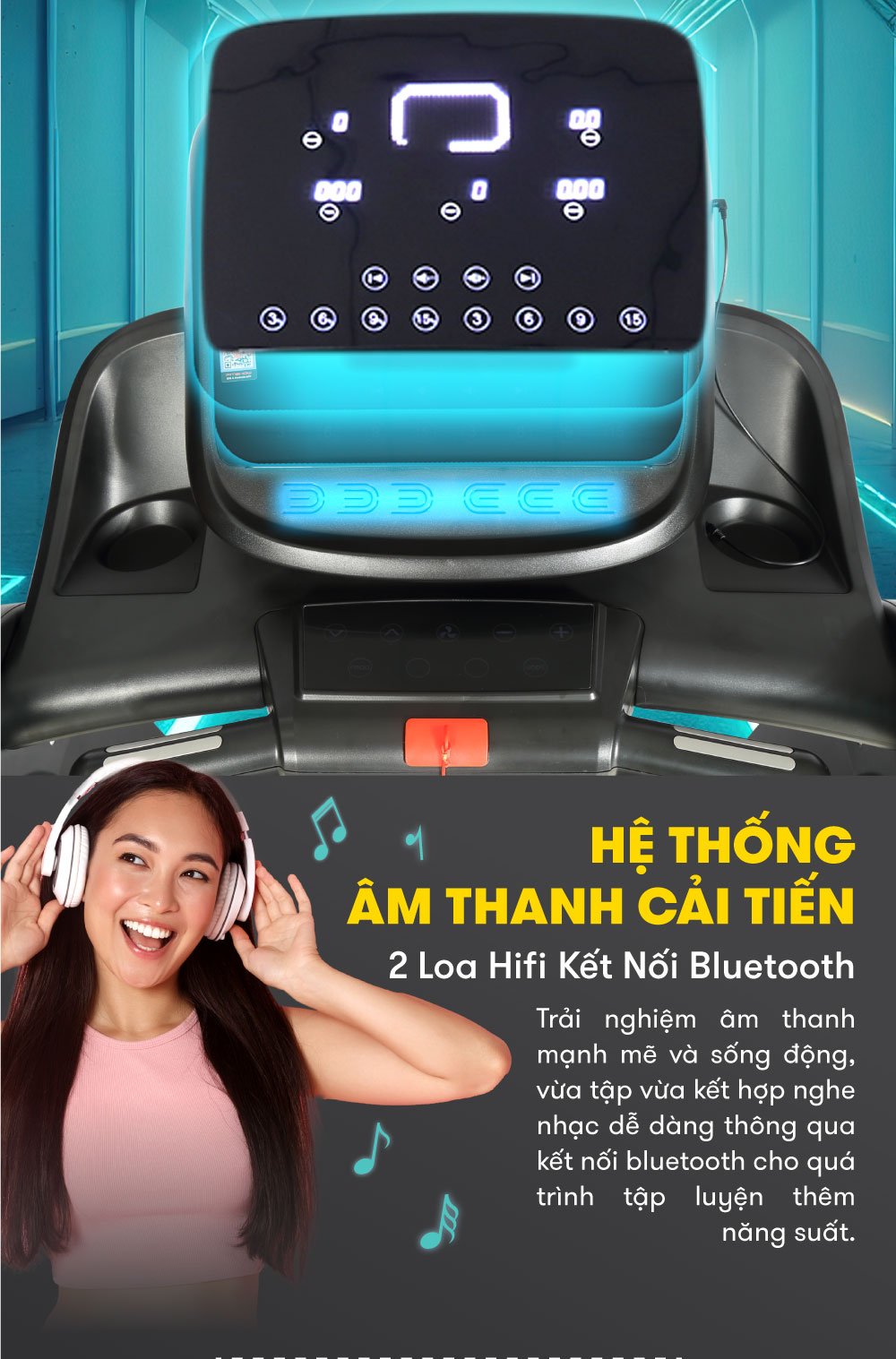 Máy chạy bộ ELIP Prime 16 Prime 7