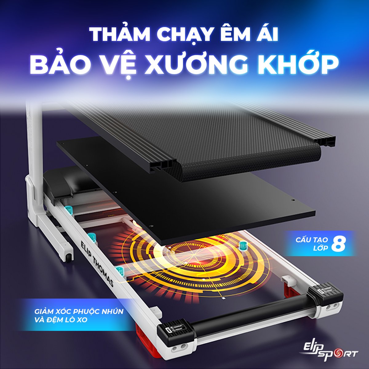 Máy chạy bộ ELIP Thomas