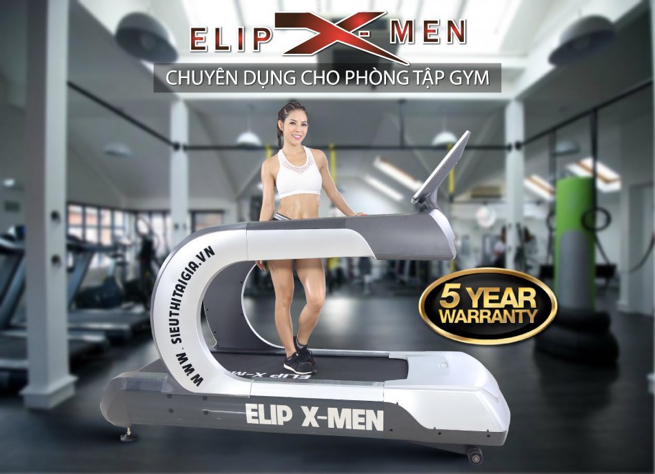 Máy chạy bộ điện Elip X-Men 