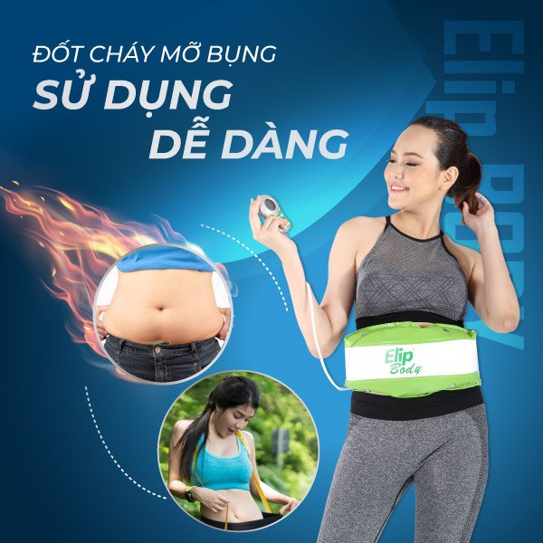 Đai massage bụng Elip Body
