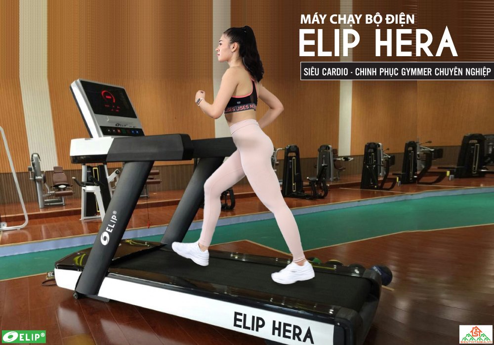 Máy Chạy Bộ Gym ELIP Hera Đơn Năng