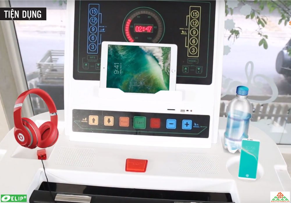 Máy Chạy Bộ Gym ELIP Hera Đơn Năng