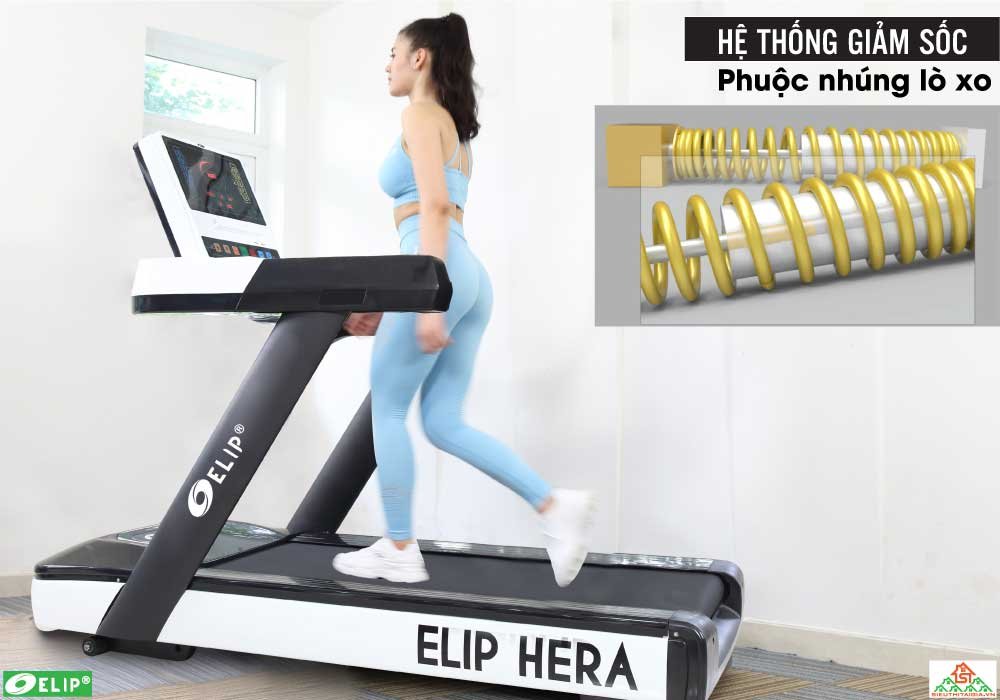 Máy Chạy Bộ Gym ELIP Hera Đơn Năng