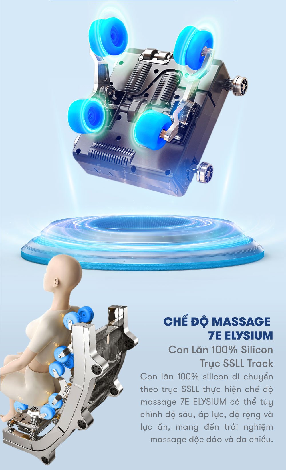 ghế massage elip g9 công nghệ cao cấp