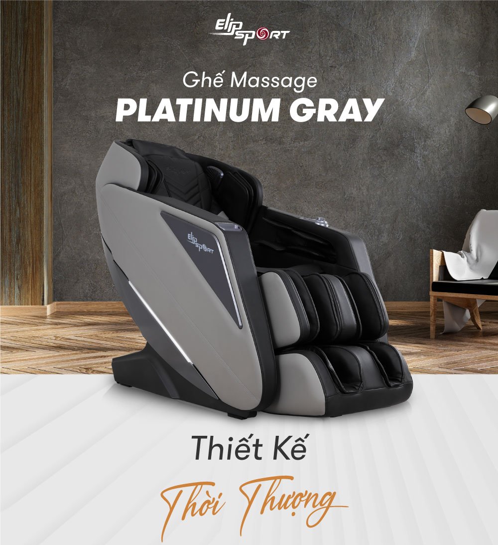 ghe massage elip Platinum Gray 1