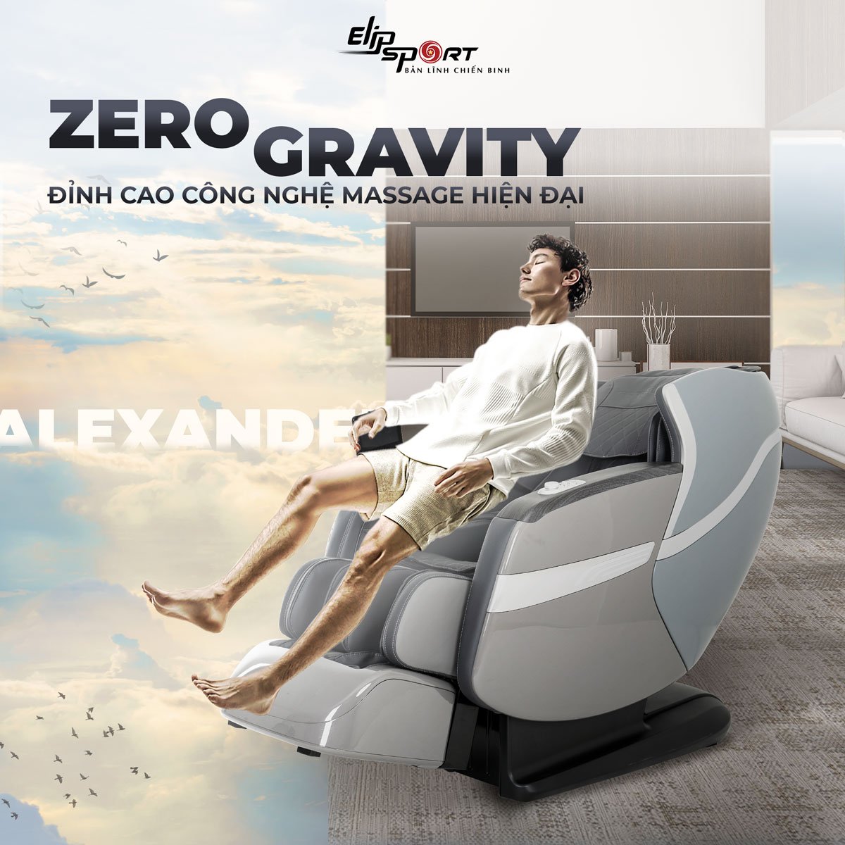 Ghế Massage ELIP Alexander