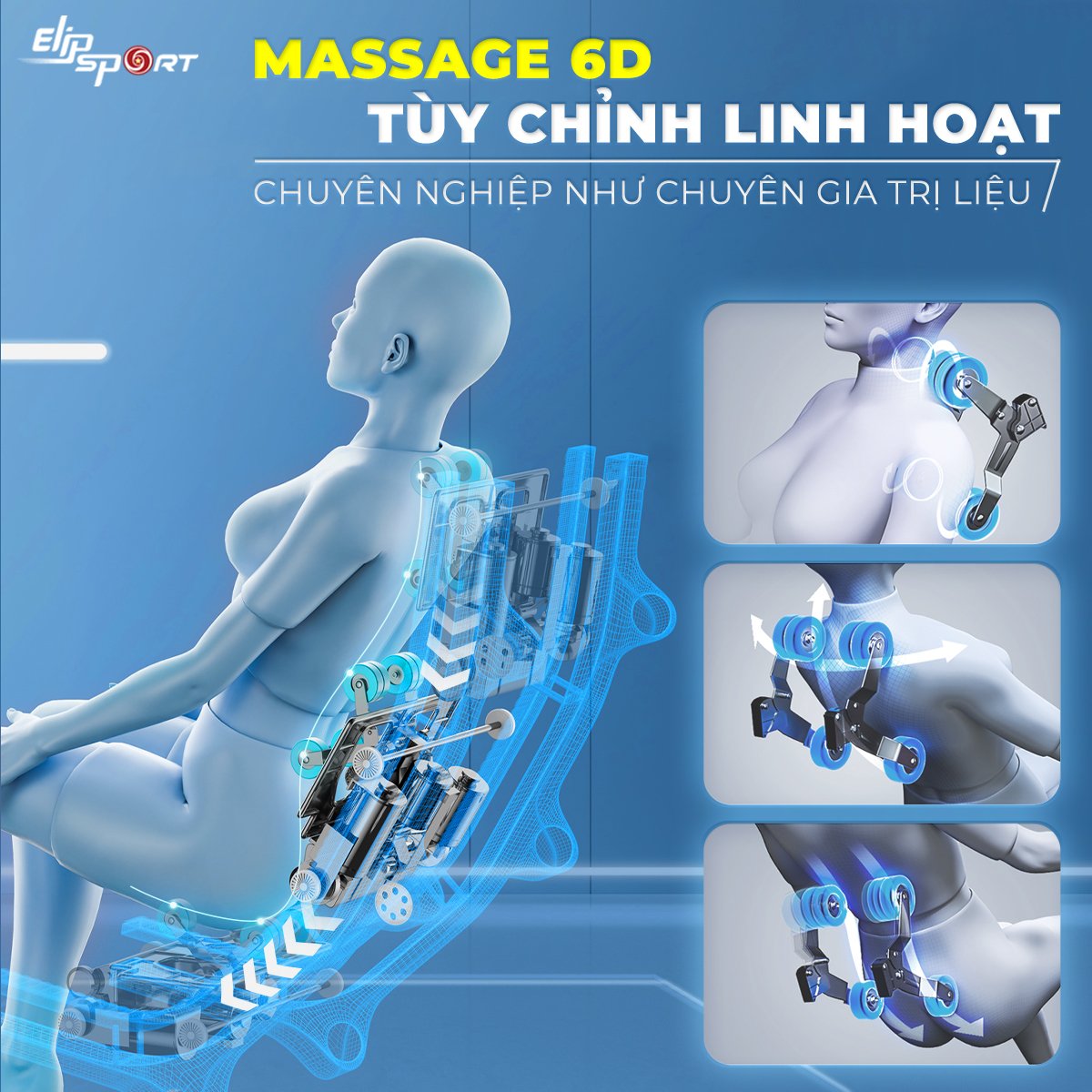 Ghế Massage ELIP Alexander