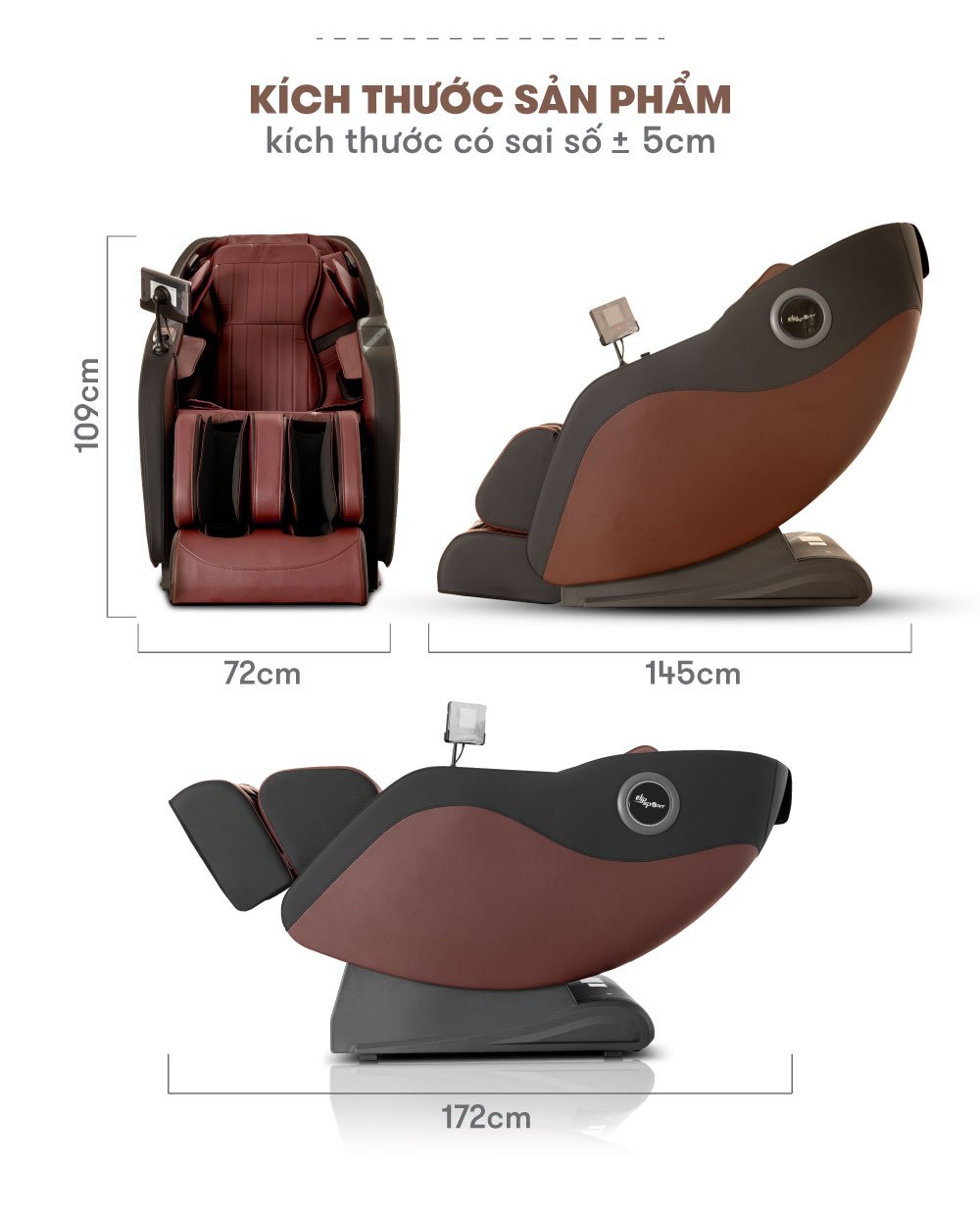 ghế massage elip d5