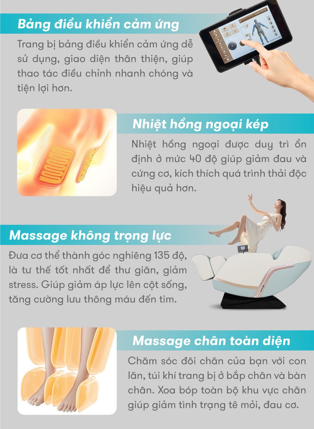 Ghế massage ELIP Newton AI