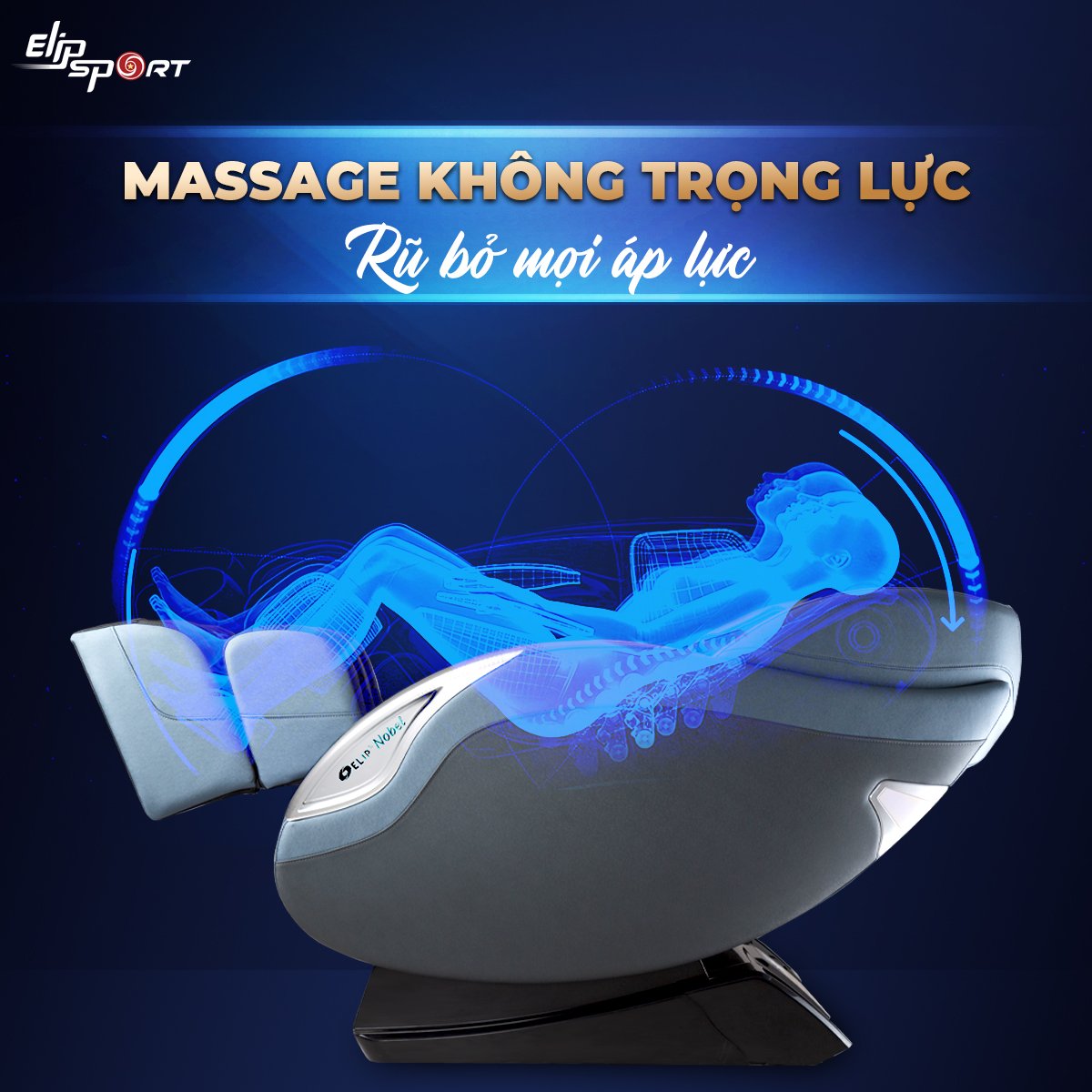Ghế Massage ELIP Nobel
