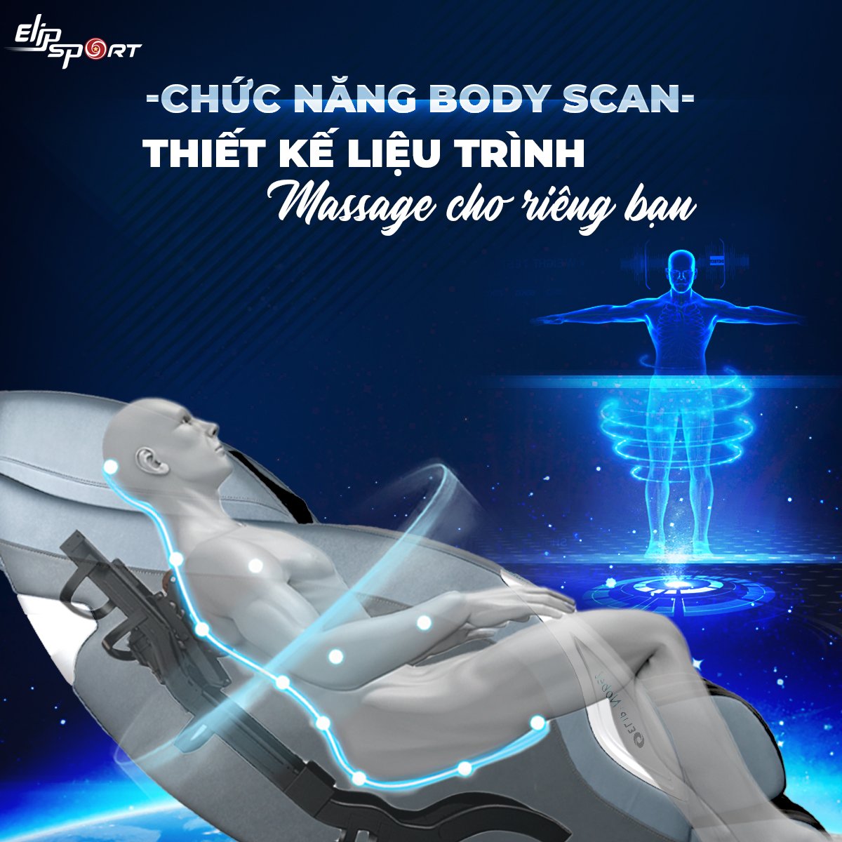 Ghế Massage ELIP Nobel