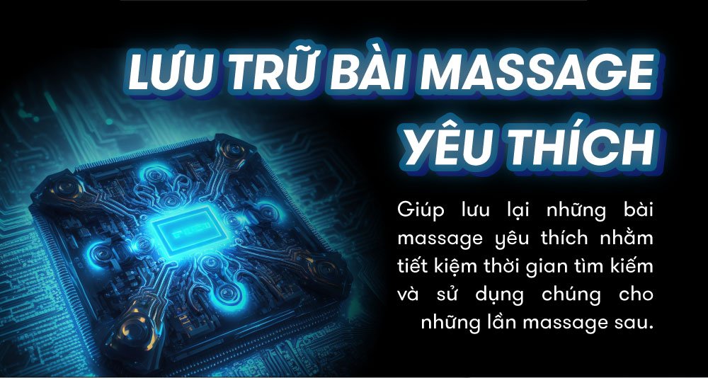 ghế massage elip o7 nhiều bài mát xa yêu thích