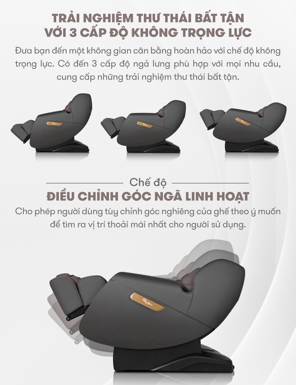 ELIP Tesla - Grey không trọng lực