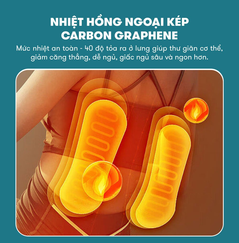 ghế massage elip e3 chế độ nhiệt hồng ngoại