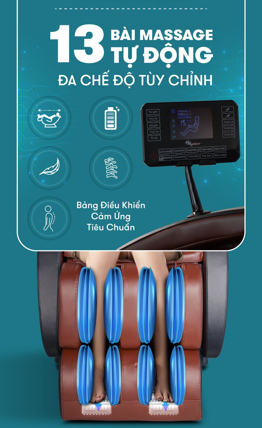 ghế massage elip e3