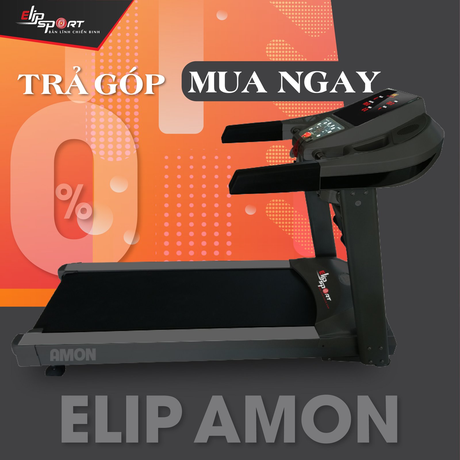 Máy chạy bộ đơn năng ELIP Amon