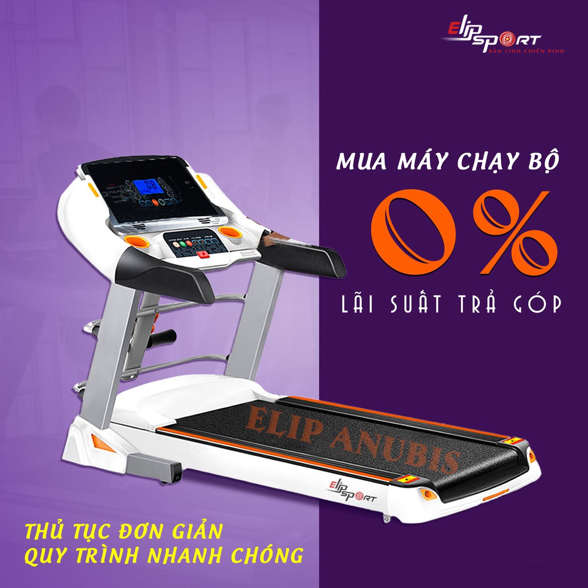 Máy chạy bộ đa năng ELIP Anubis 6 Máy chạy bộ đa năng ELIP Anubis