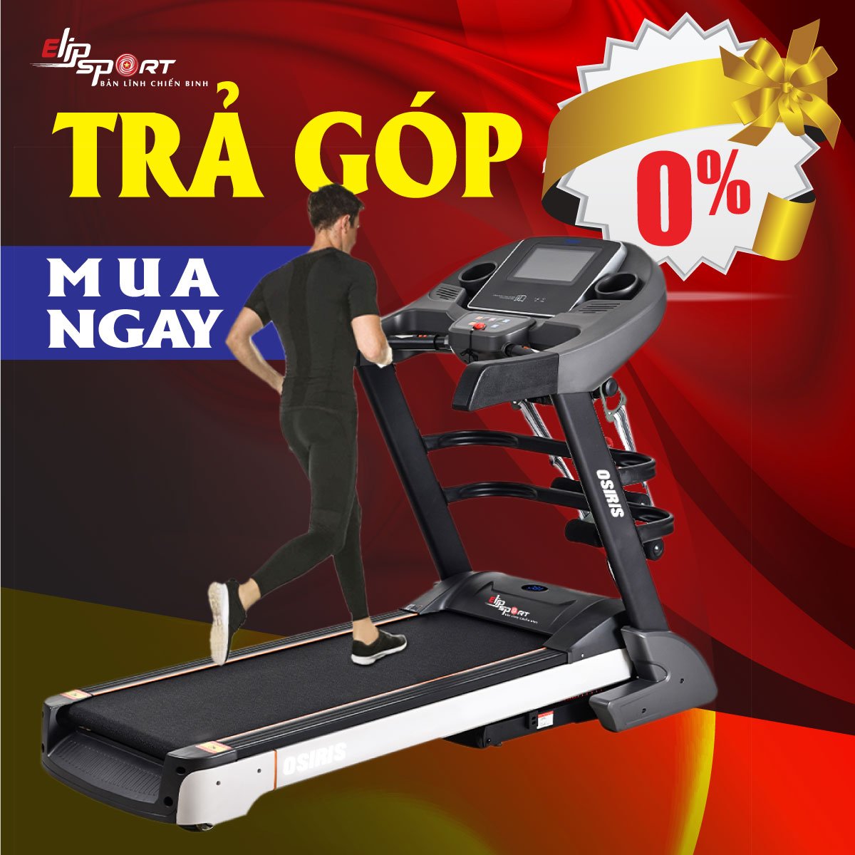 Máy chạy bộ đa năng ELIP Osiris