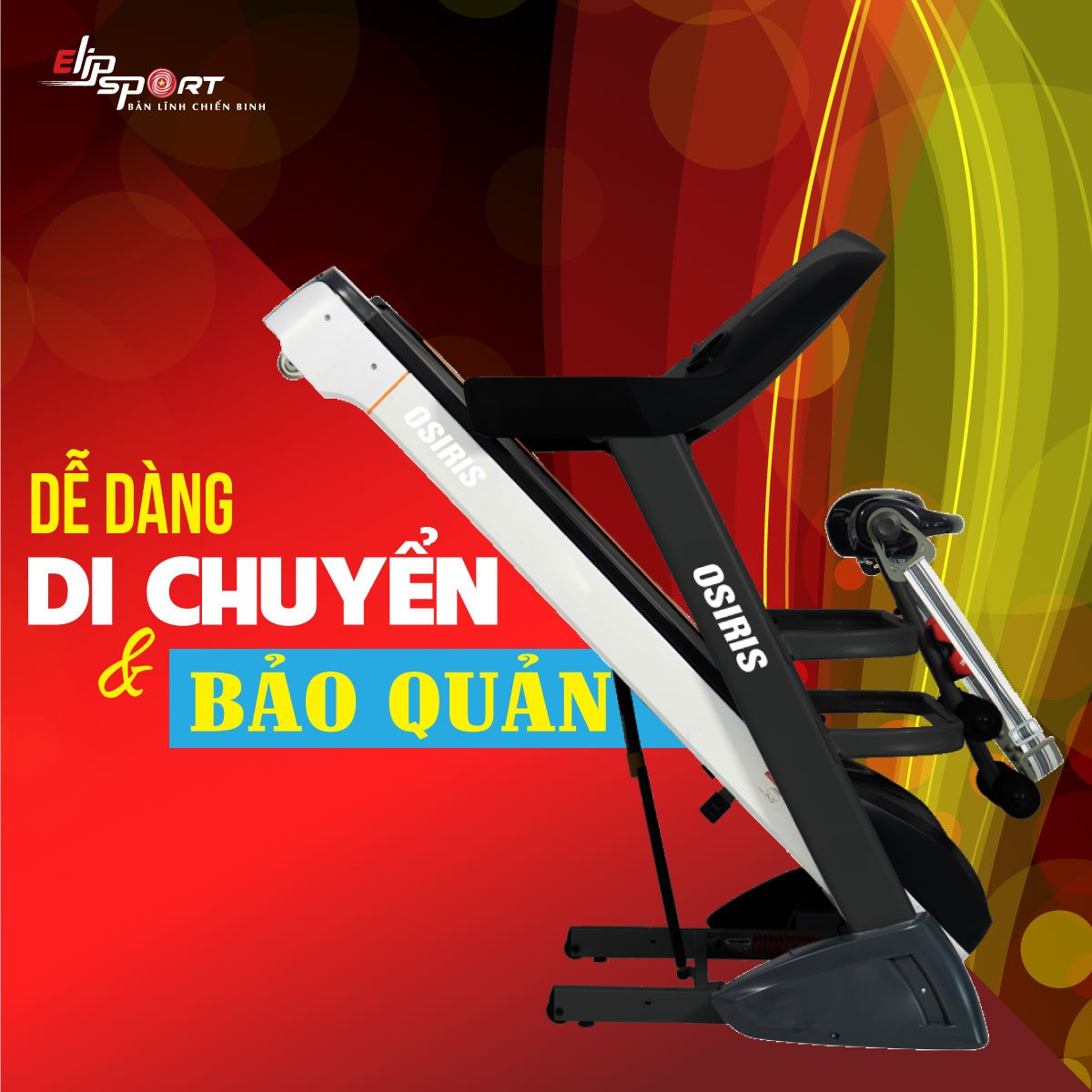 Máy chạy bộ đa năng ELIP Osiris