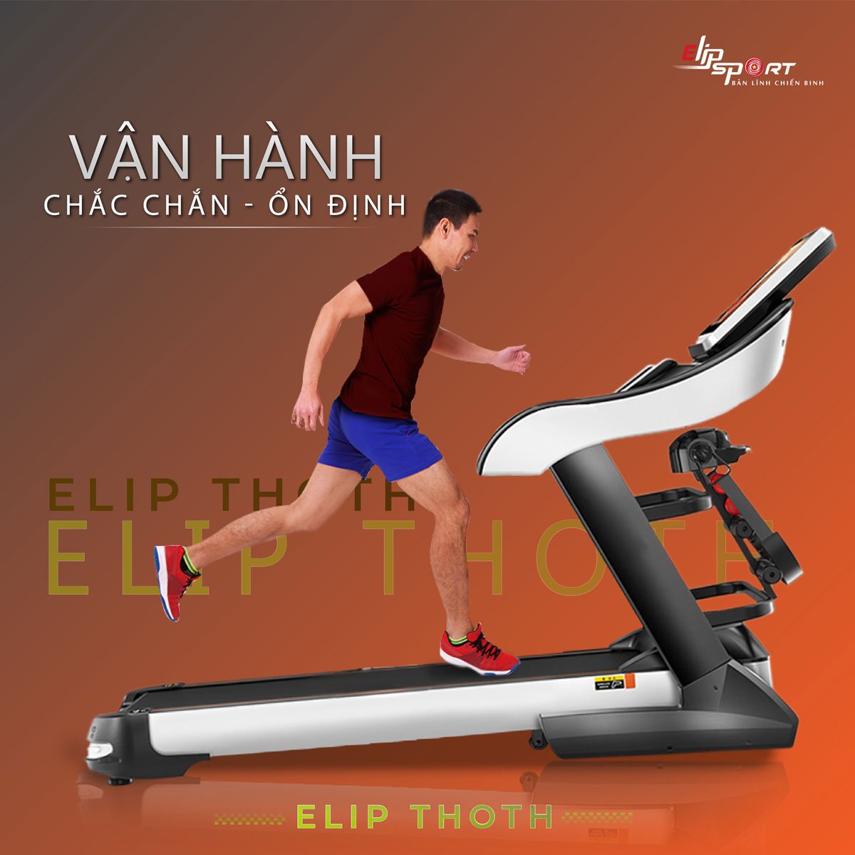 Máy chạy bộ đa năng ELIP Thoth