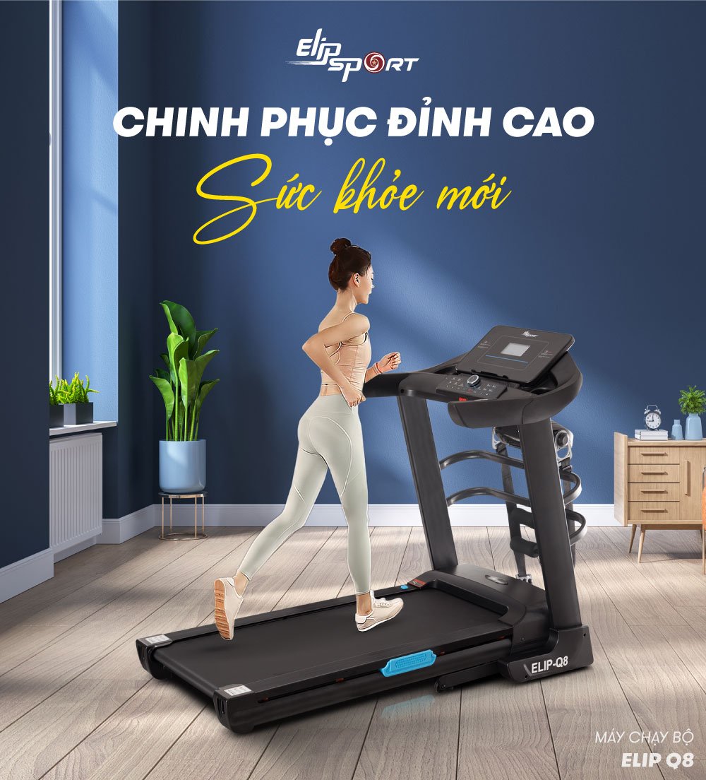 máy chạy bộ elip q8