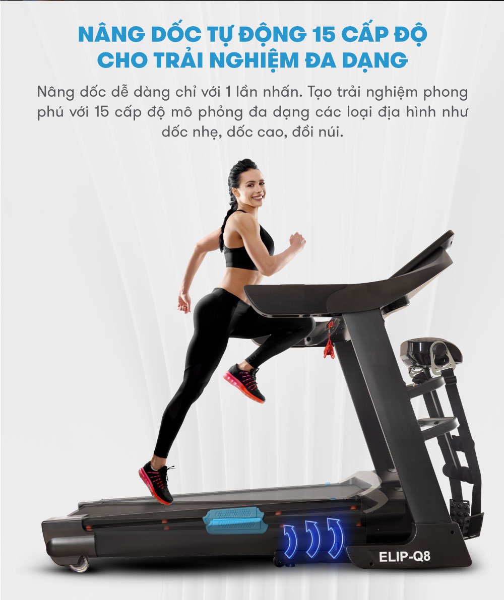 máy chạy bộ elip q8