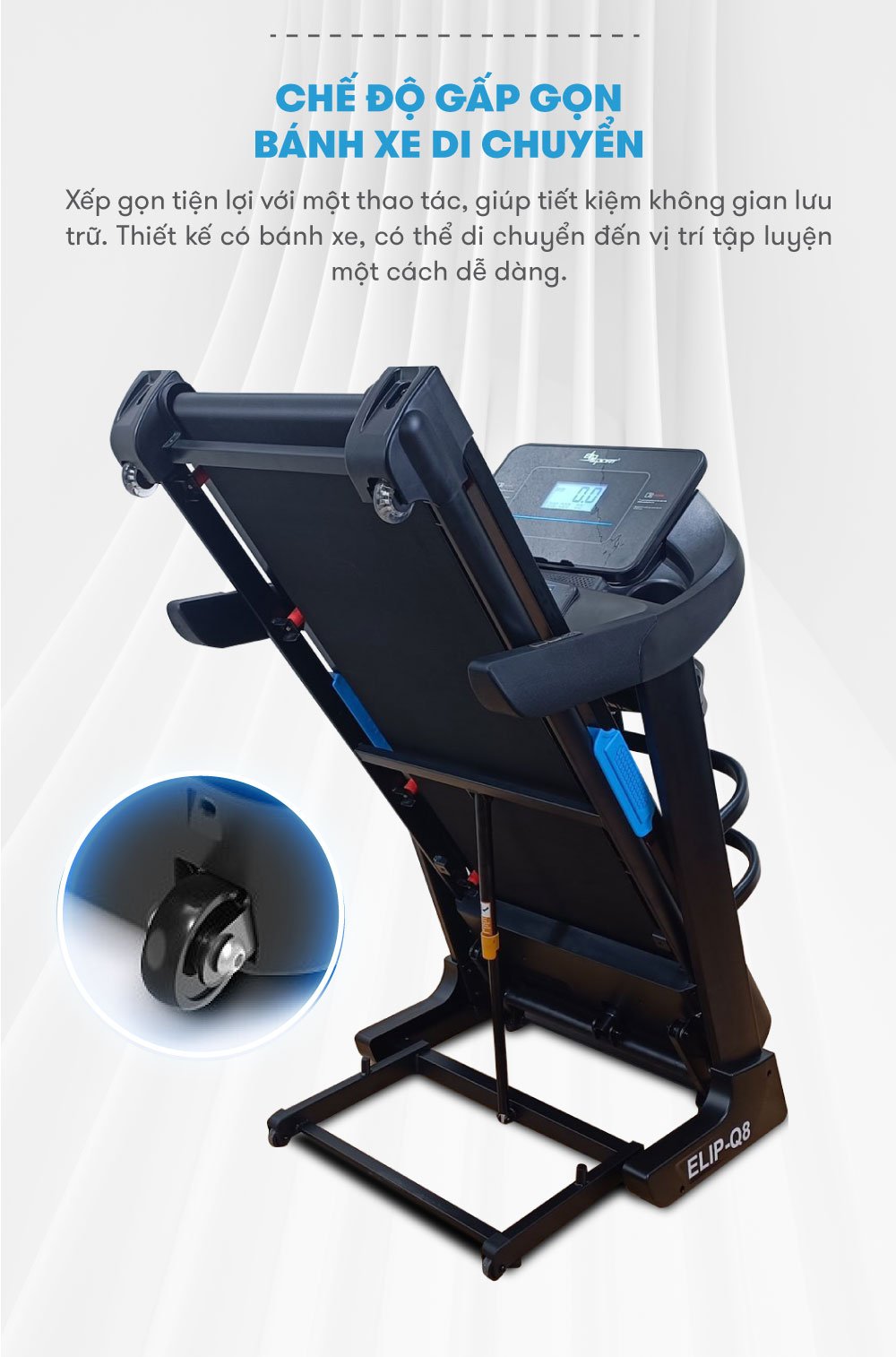 máy chạy bộ elip q8