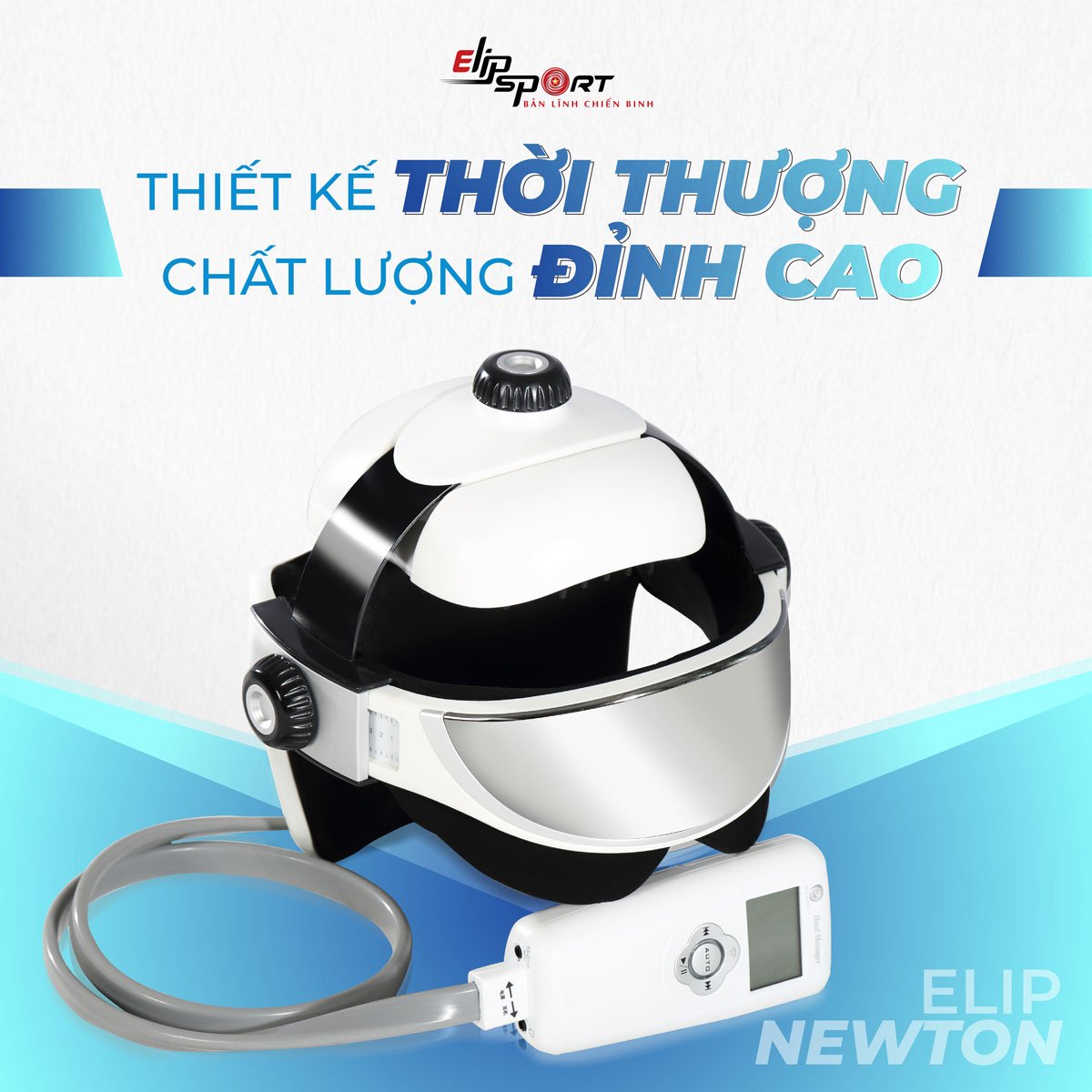 Máy massage đầu-mắt Elip Newton