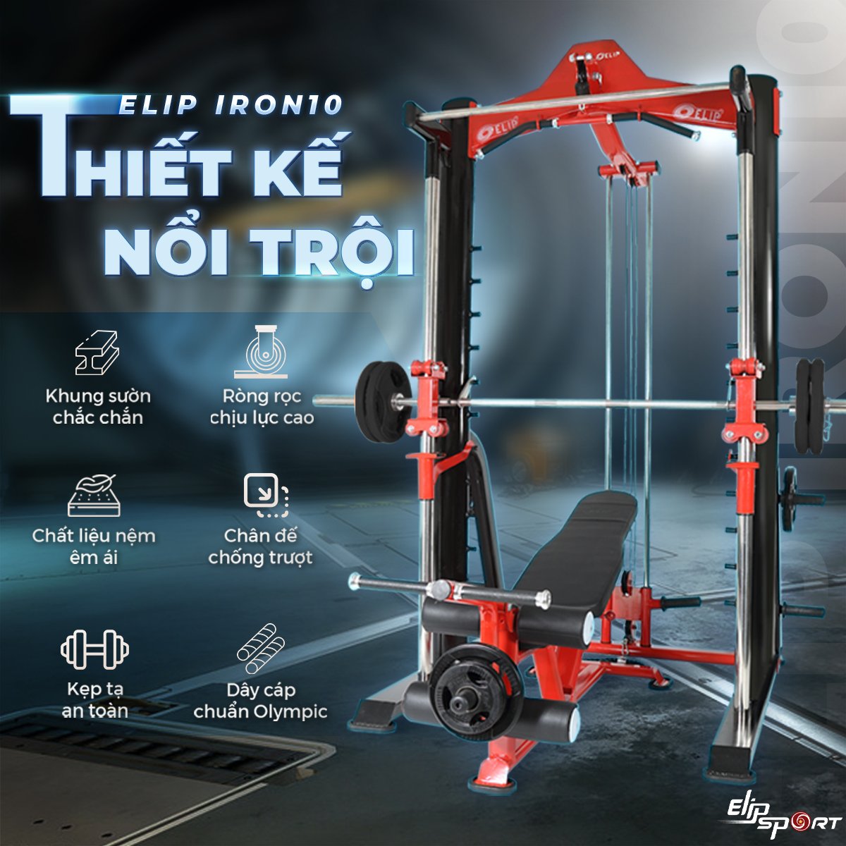 Máy tập tạ đa năng Elip iRon 10 (Quà 1) 9 may-tap-ta-da-nang-elip-iron-10-4