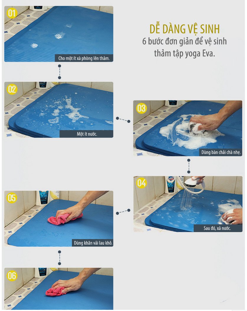 Thảm tập yoga ELIP Eva