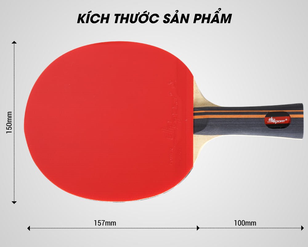 Vợt Bóng Bàn Elip Tempo-3 Star - Elipsport.vn