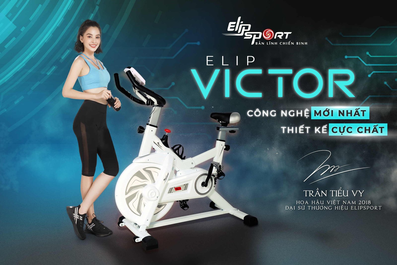 Xe đạp tập ELIP Victor (Thanh Lý)