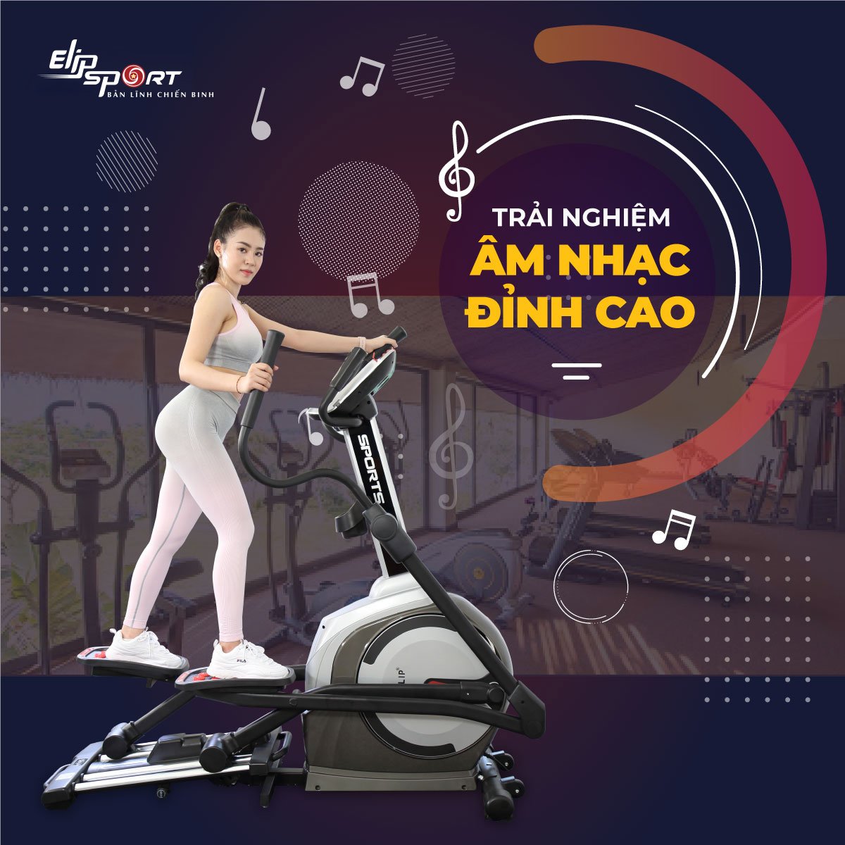 Xe đạp tập ELIP Everest