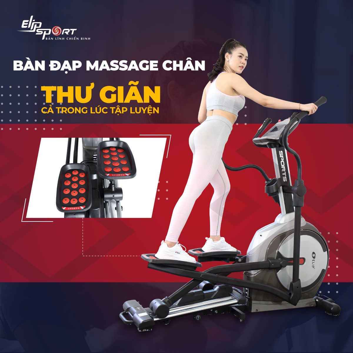 Xe đạp tập ELIP Everest