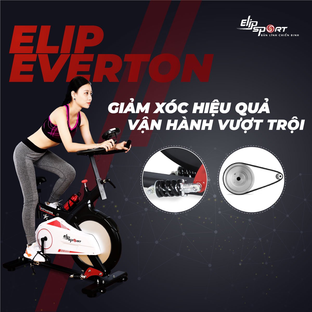 Xe đạp tập ELIP Everton
