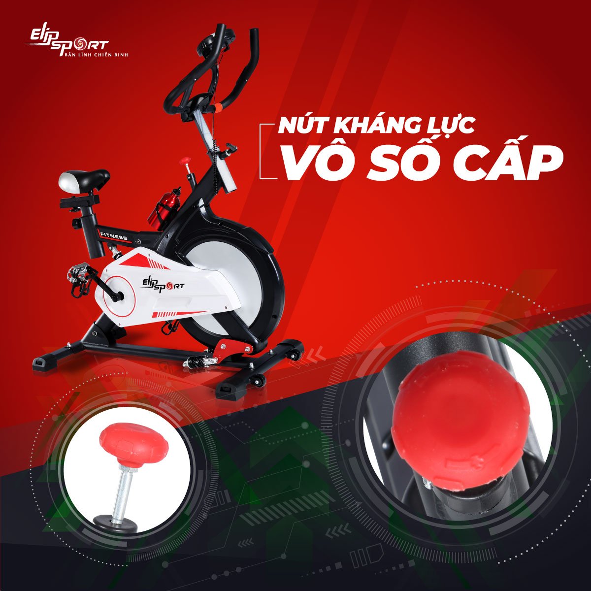 Xe đạp tập ELIP Everton