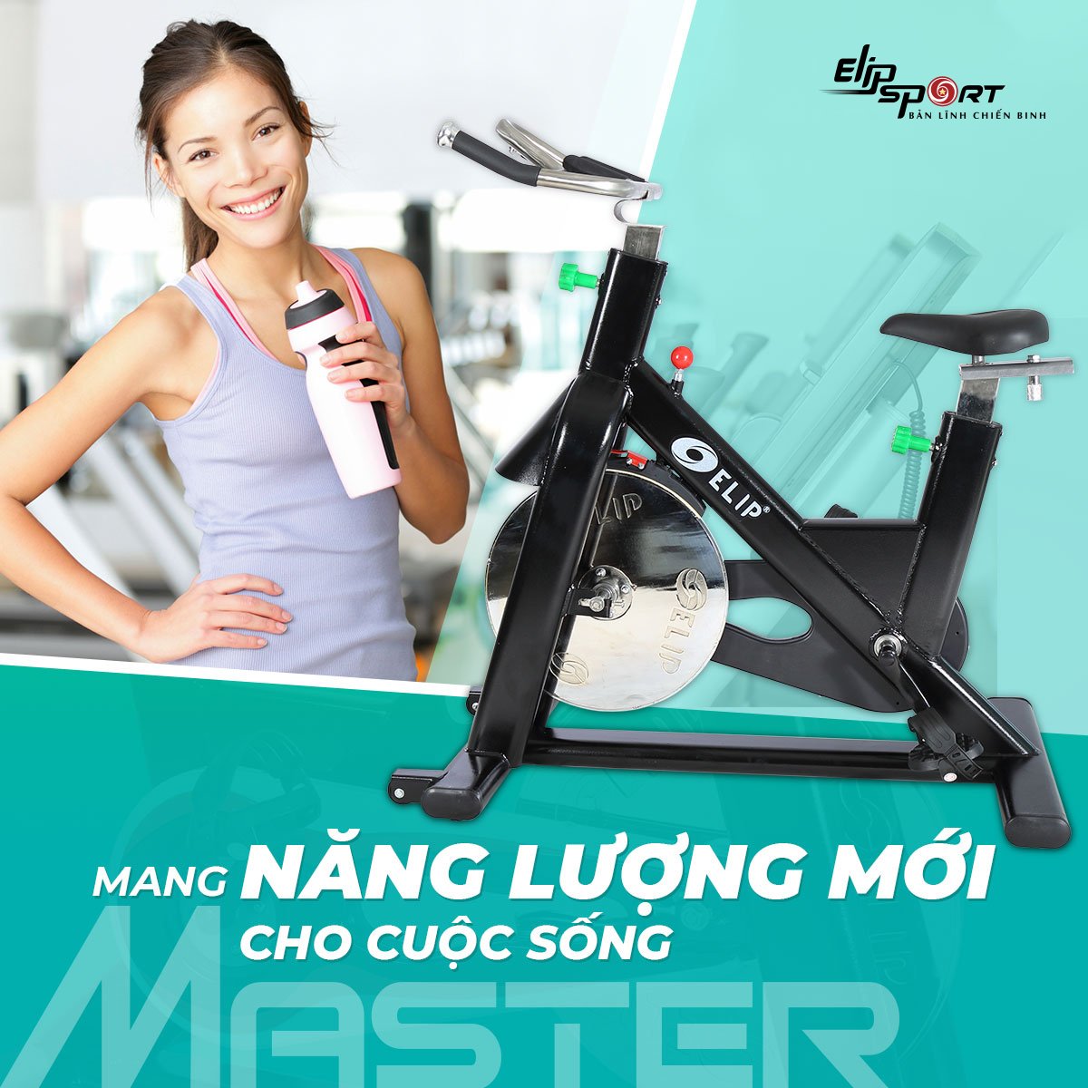 Xe đạp tập Gym ELIP Master